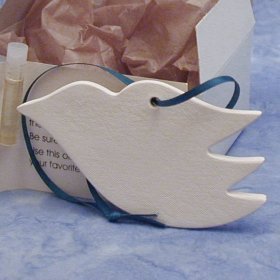 dove ornament wedding favors